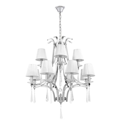 Lumina Deco Venisia 12L chandelier E14, D 80cm