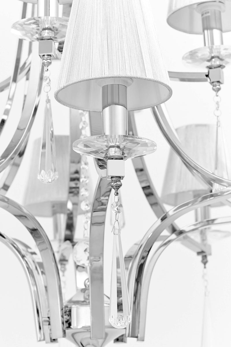 Lumina Deco Venisia 12L chandelier E14, D 80cm