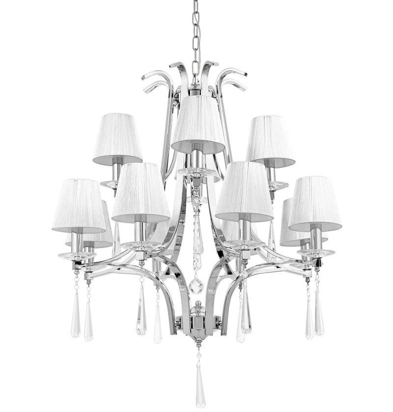 Lumina Deco Venisia 12L chandelier E14, D 80cm