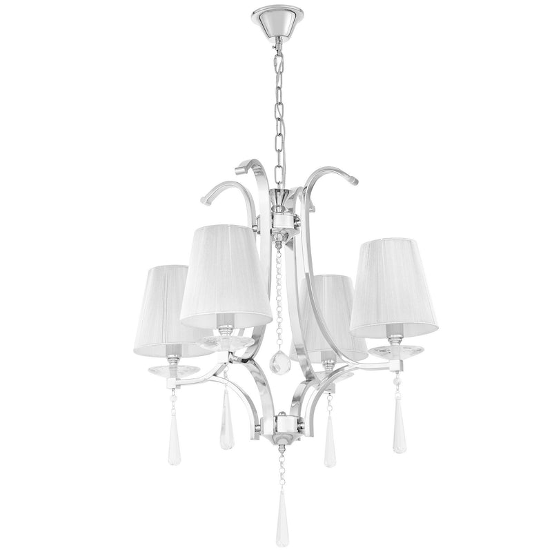 Lumina Deco Venisia 4L chandelier E14, D 55cm