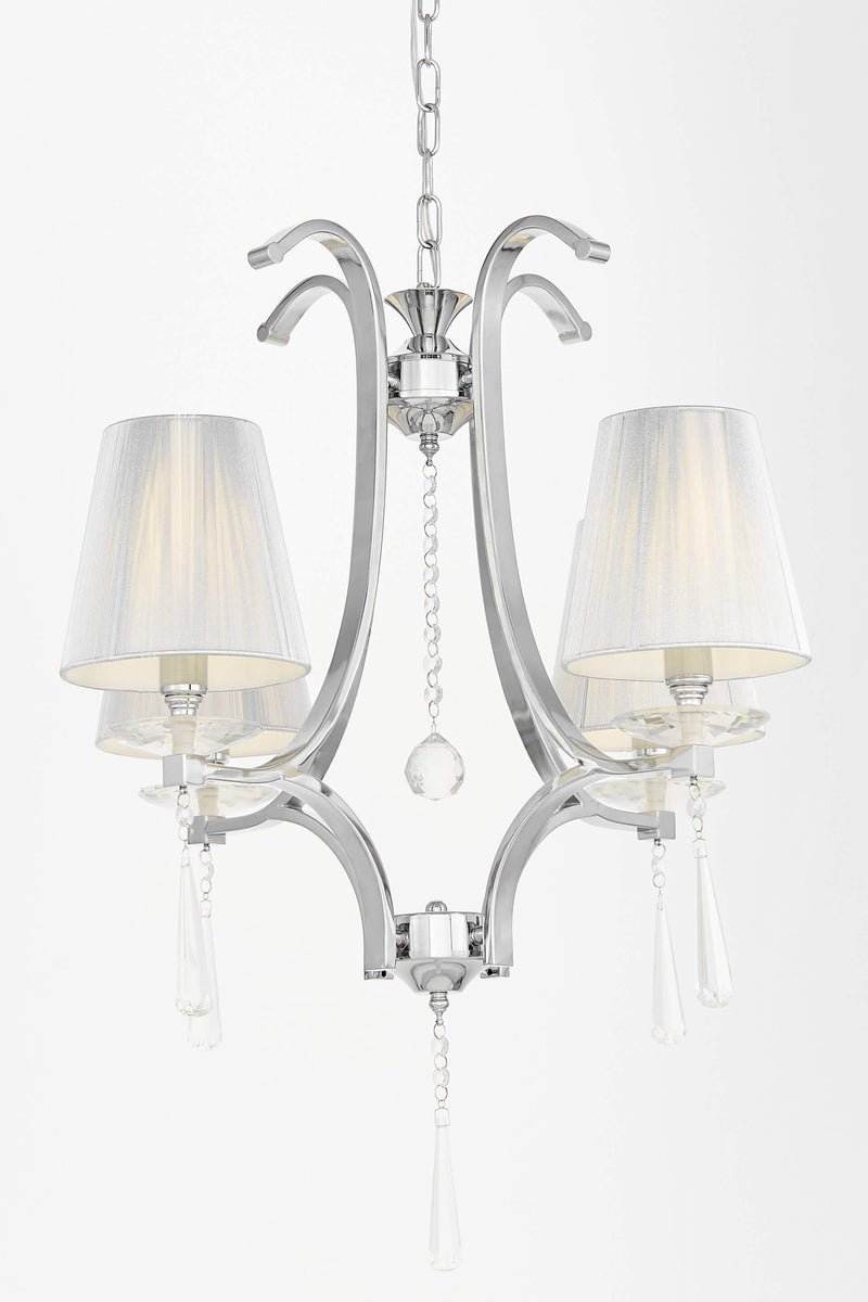 Lumina Deco Venisia 4L chandelier E14, D 55cm