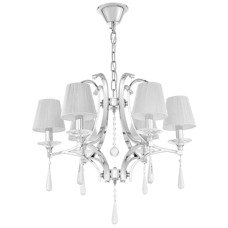 Lumina Deco Venisia 6L chandelier E14, D 68cm