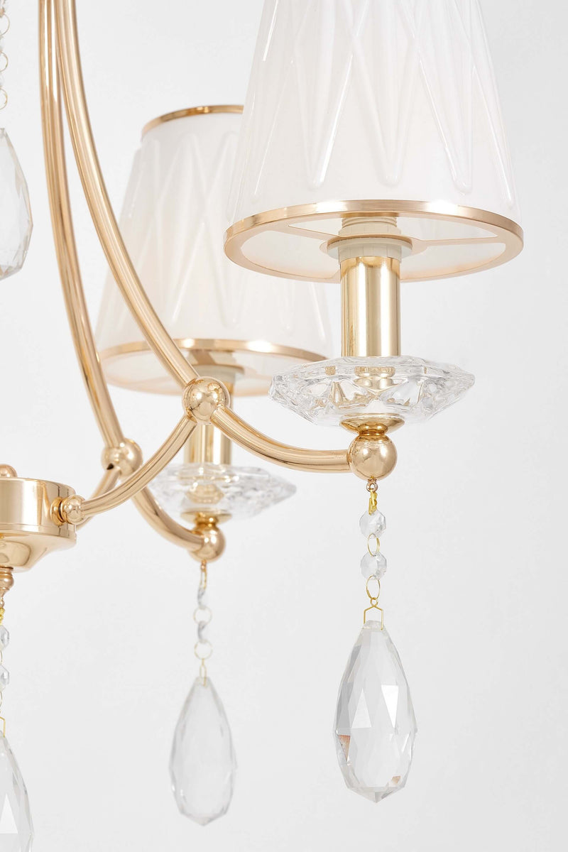 Lumina Deco Domini 3L chandelier E14, D 60cm