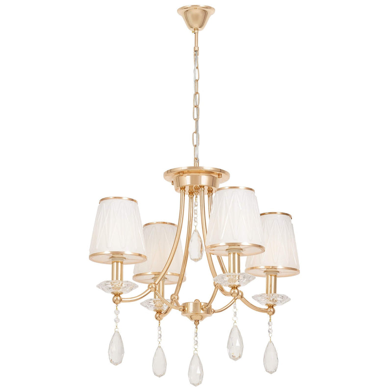 Lumina Deco Domini 4L chandelier E14, D 60cm