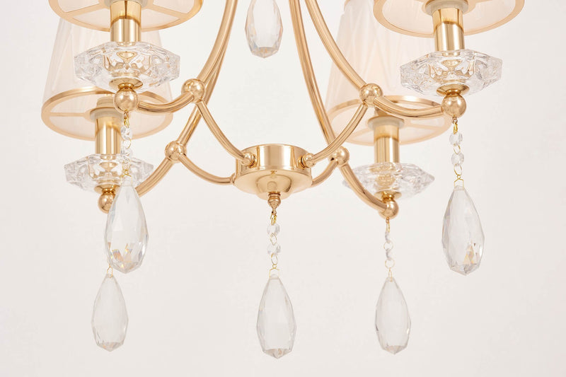 Lumina Deco Domini 3L chandelier E14, D 60cm