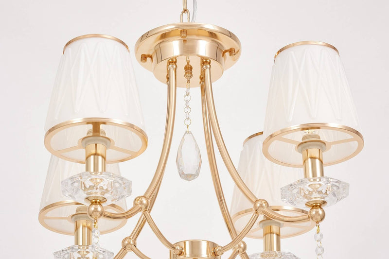 Lumina Deco Domini 3L chandelier E14, D 60cm