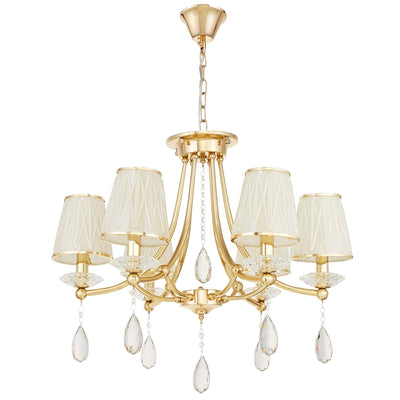 Lumina Deco Domini 6L chandelier E14, D 72cm