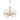 Lumina Deco Fabione 6L chandelier E14, D 70cm