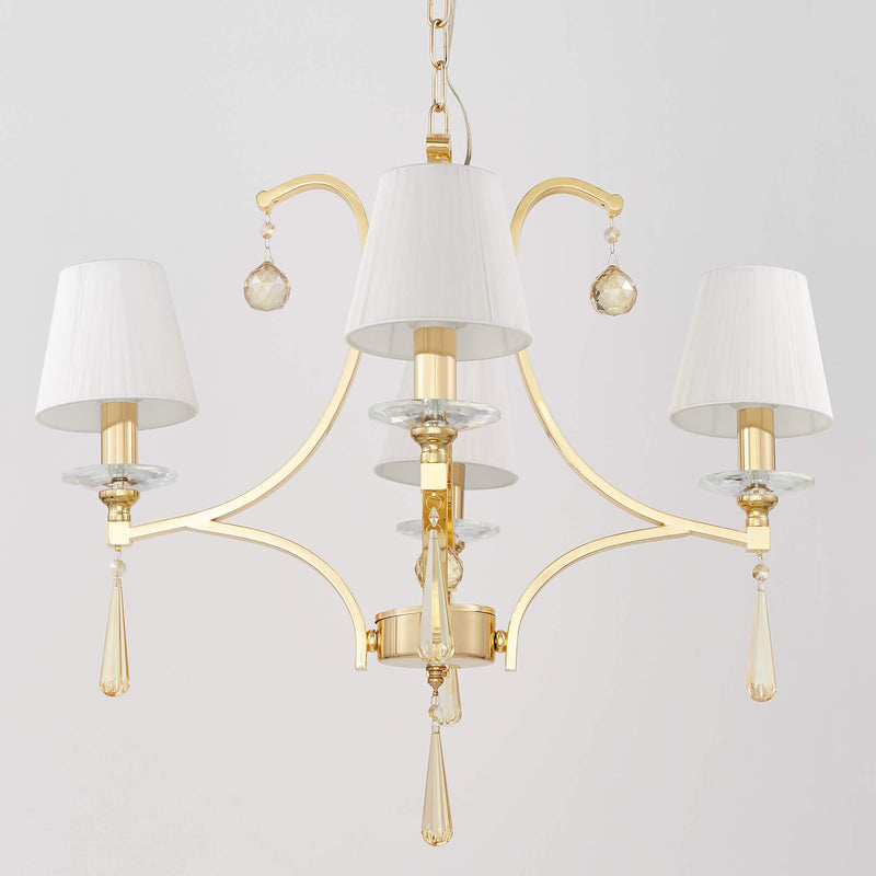 Lumina Deco Venisia 4L chandelier E14, D 55cm