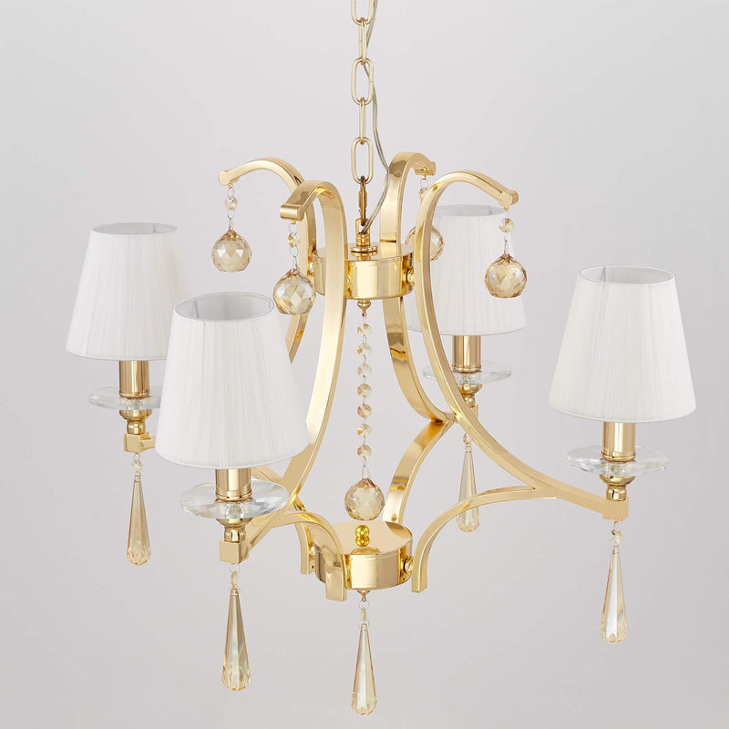 Lumina Deco Venisia 4L chandelier E14, D 55cm