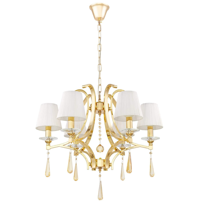 Lumina Deco Venisia 6L chandelier E14, D 68cm