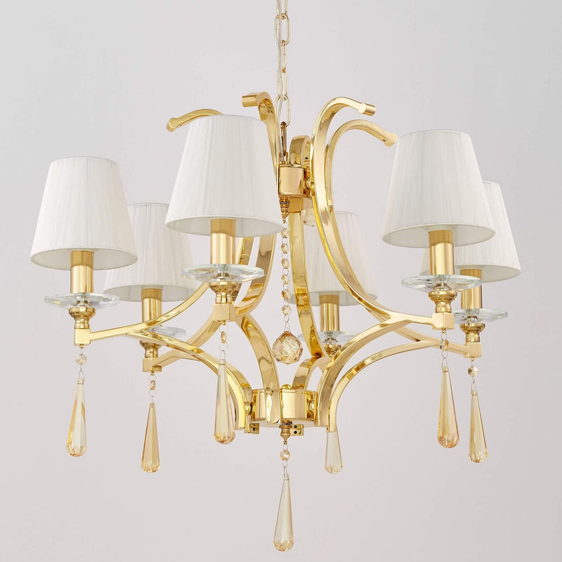 Lumina Deco Venisia 6L chandelier E14, D 68cm