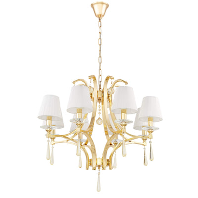 Lumina Deco Venisia 8L chandelier E14, D 70cm