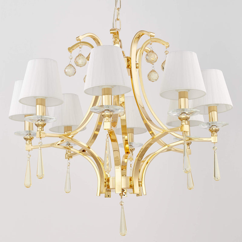 Lumina Deco Venisia 8L chandelier E14, D 70cm