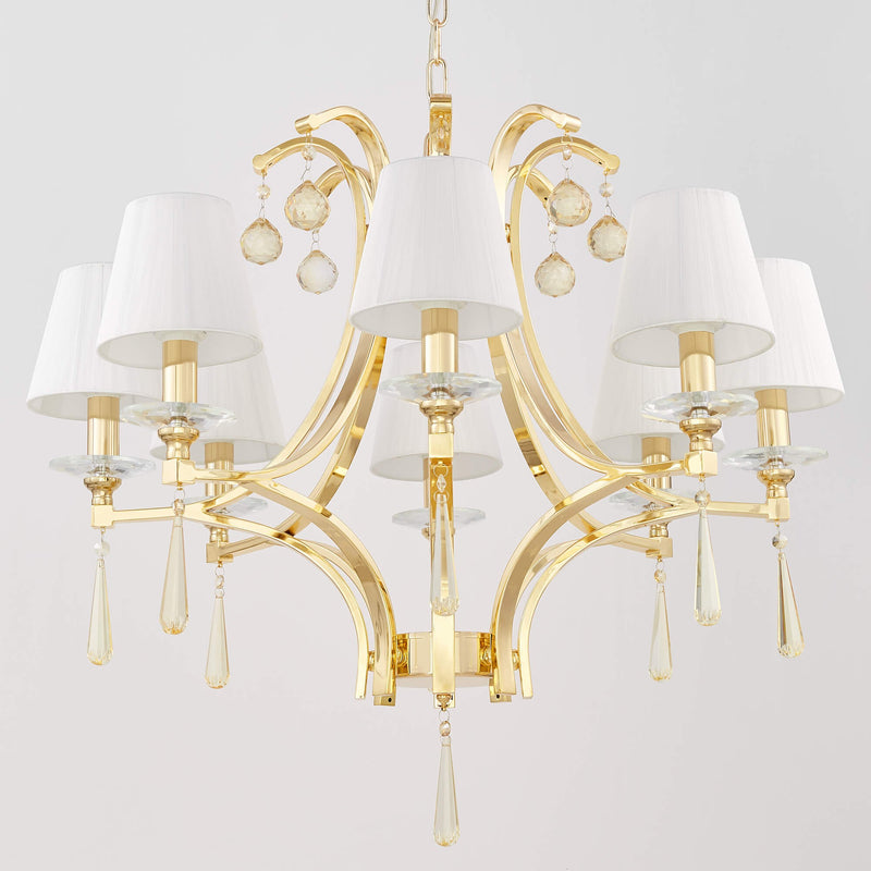 Lumina Deco Venisia 8L chandelier E14, D 70cm