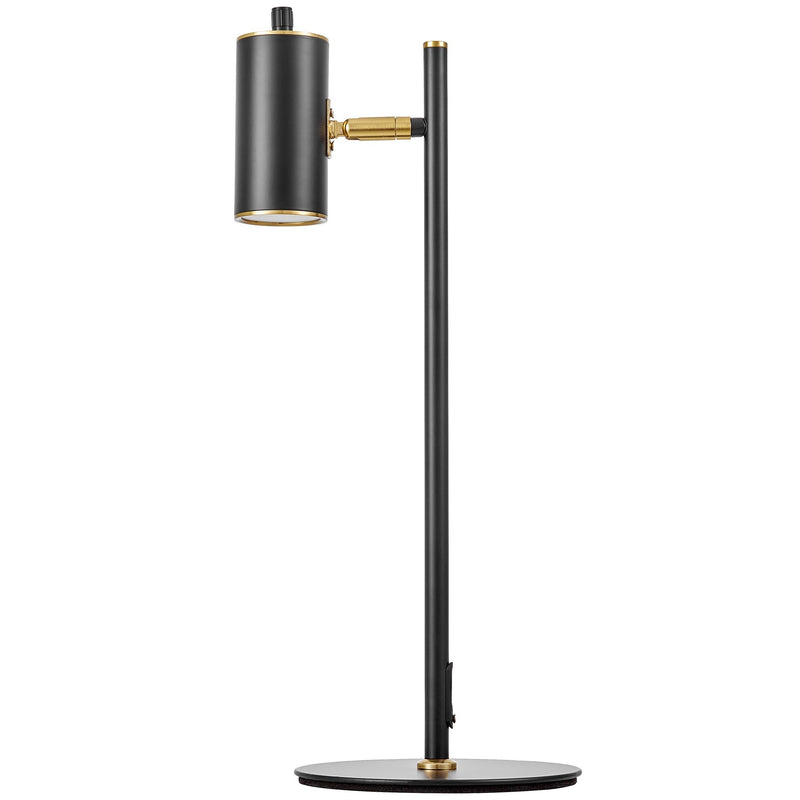 Lumina Deco Mira 1L reading table lamp E27, H 50cm