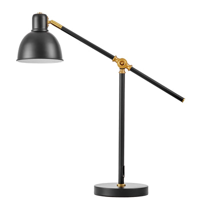 Lumina Deco Zula 1L table lamp E27, H 65cm