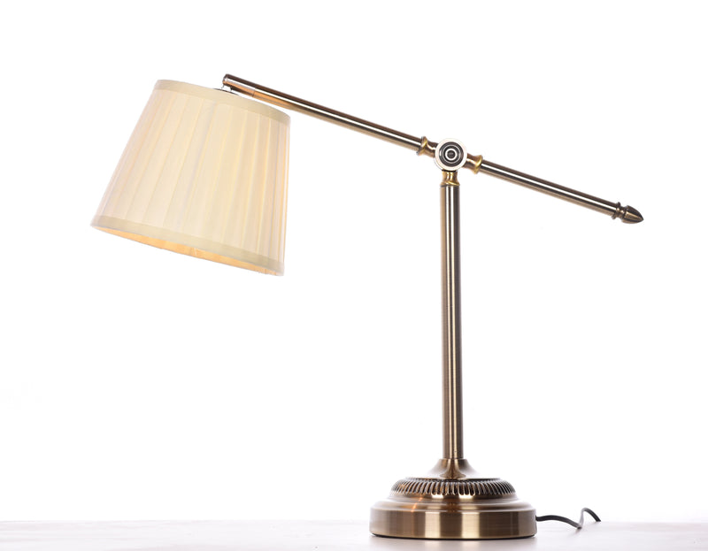 Lumina Deco Florio 1L reading table lamp E27, H 55cm