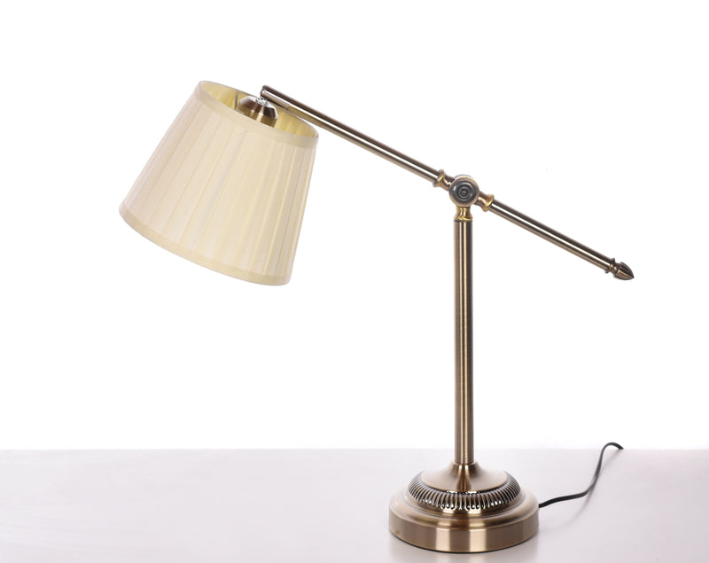 Lumina Deco Florio 1L reading table lamp E27, H 55cm