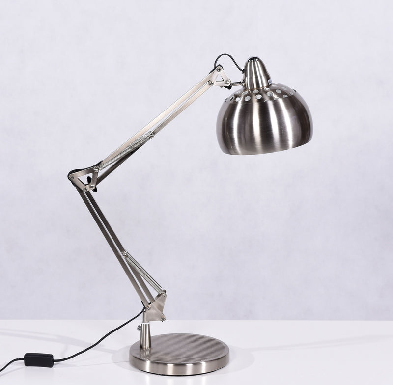 Lumina Deco Rigorry 1L task lighting table lamp E27, H 70cm