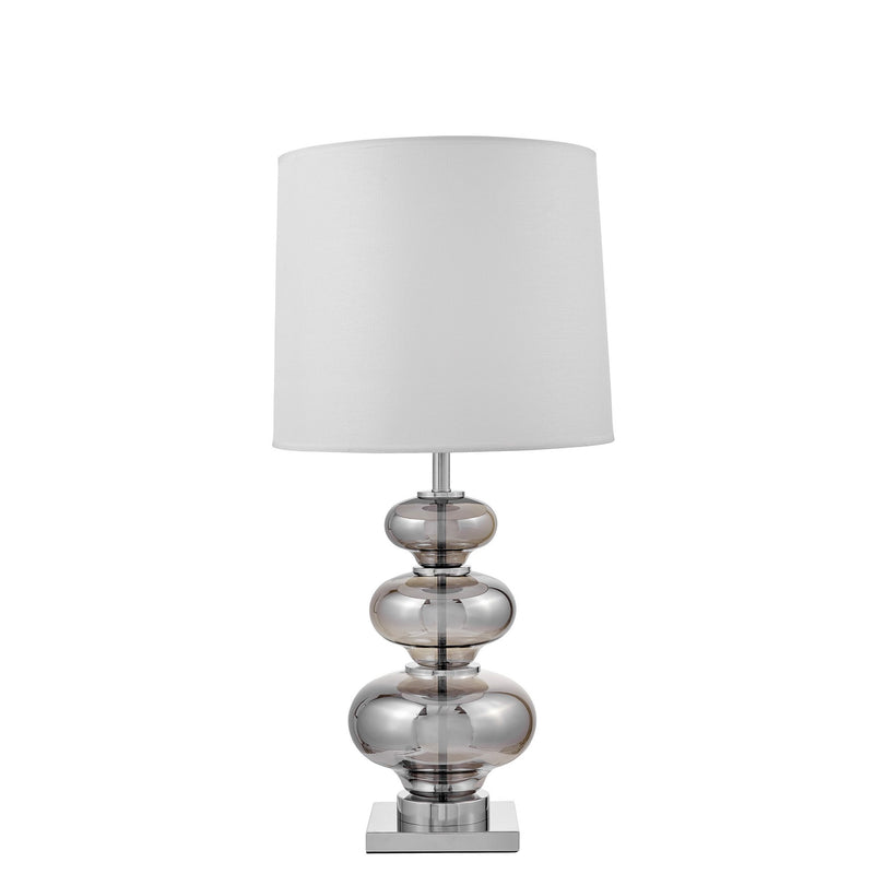 Lumina Deco Briston 1L table lamp E27, D 36cm