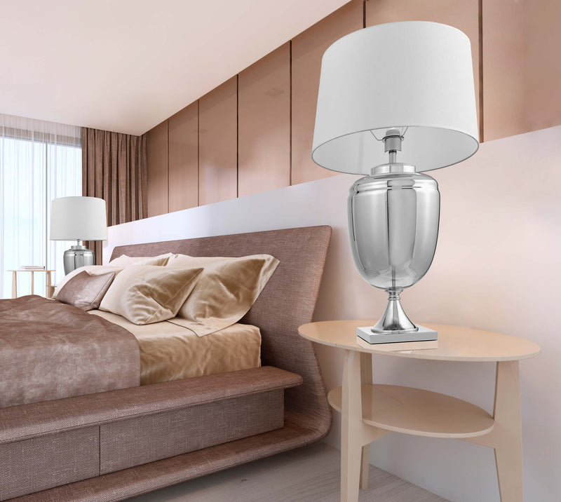 Lumina Deco Olympia 1L table lamp E27, D 45cm