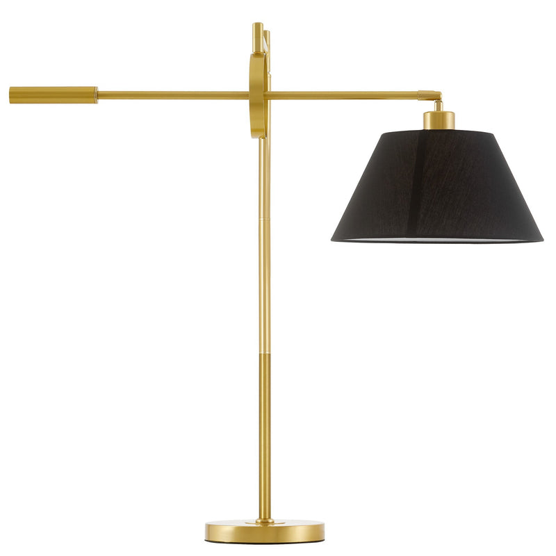 Lumina Deco Turin 1L reading table lamp E27, H 76cm