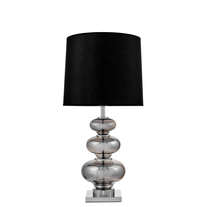 Lumina Deco Briston 1L table lamp E27, D 36cm