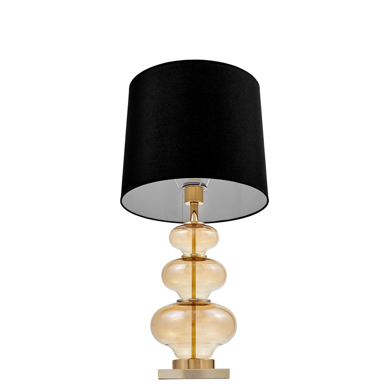 Lumina Deco Briston 1L table lamp E27, D 36cm