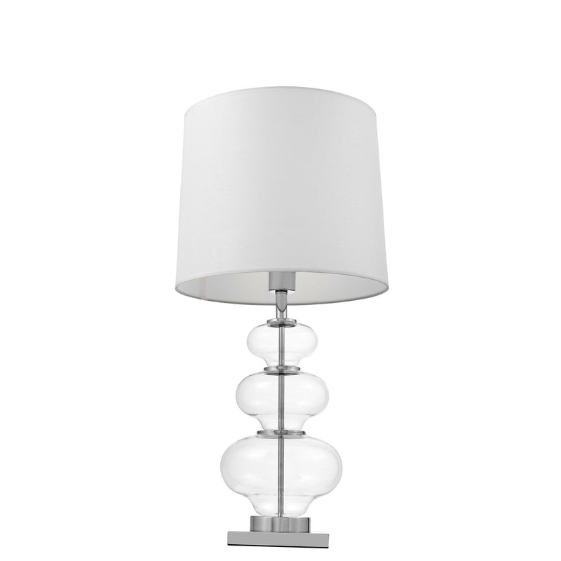 Lumina Deco Briston 1L table lamp E27, D 36cm