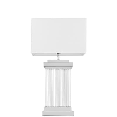 Lumina Deco Davos 1L table lamp E27, H 67cm