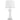 Lumina Deco Villanova 1L table lamp E27, H 68cm