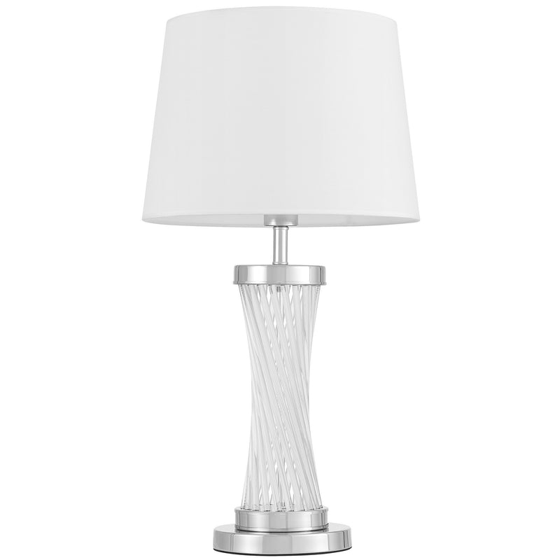 Lumina Deco Villanova 1L table lamp E27, H 68cm