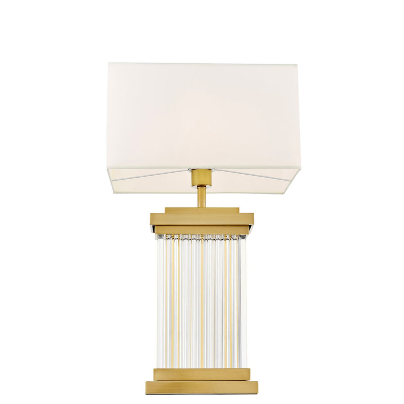 Lumina Deco Davos 1L table lamp E27, H 67cm