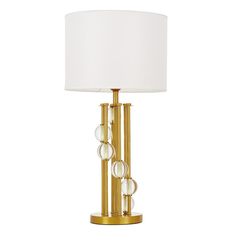 Lumina Deco Campaign 1L table lamp E27, D 35cm