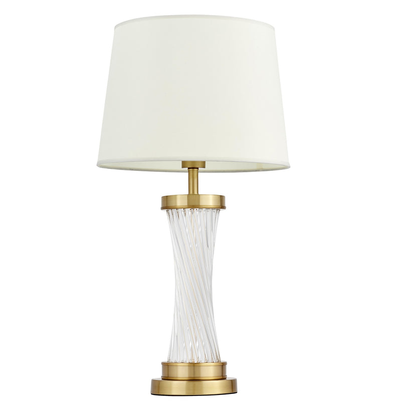 Lumina Deco Villanova 1L table lamp E27, H 68cm