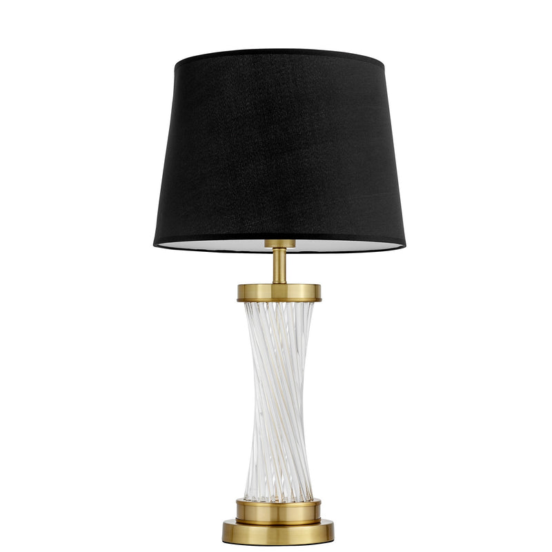 Lumina Deco Villanova 1L table lamp E27, H 68cm