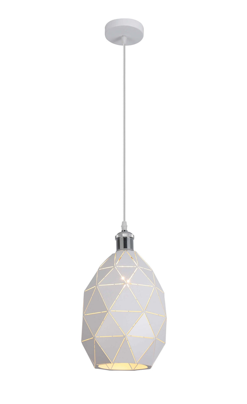 Lumina Deco Pestico 1L pendant ceiling lamp E27, D 22cm