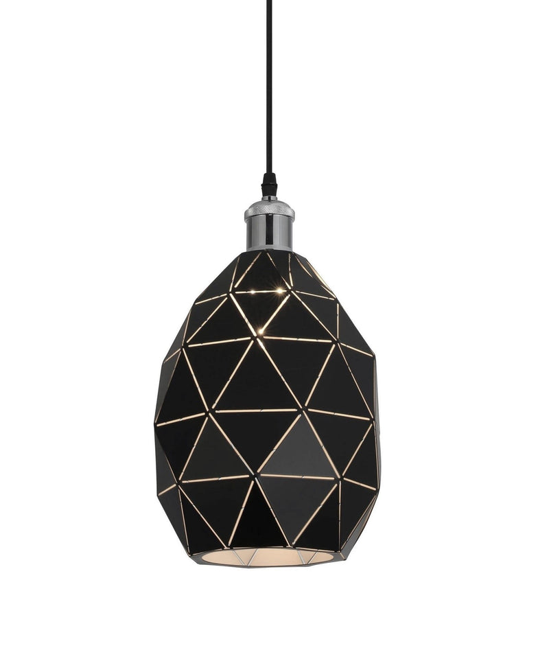 Lumina Deco Pestico 1L pendant ceiling lamp E27, D 22cm