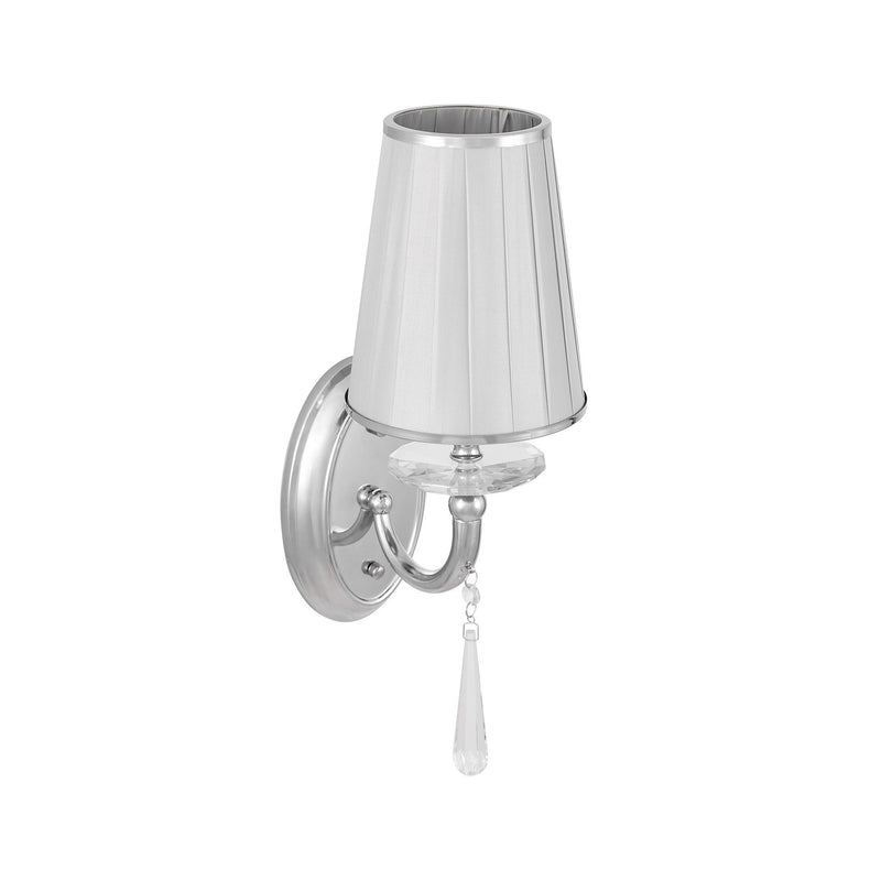 Lumina Deco Fabione 1L wall sconce lamp E14, H 40cm