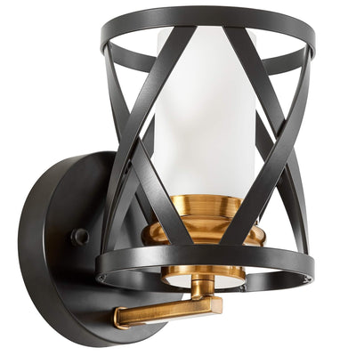 Lumina Deco Astila 1L wall sconce lamp E27, D 14,5cm