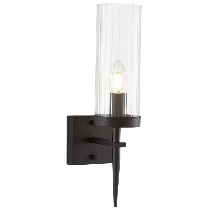 Lumina Deco Moratti 1L wall sconce lamp E14, H 40cm