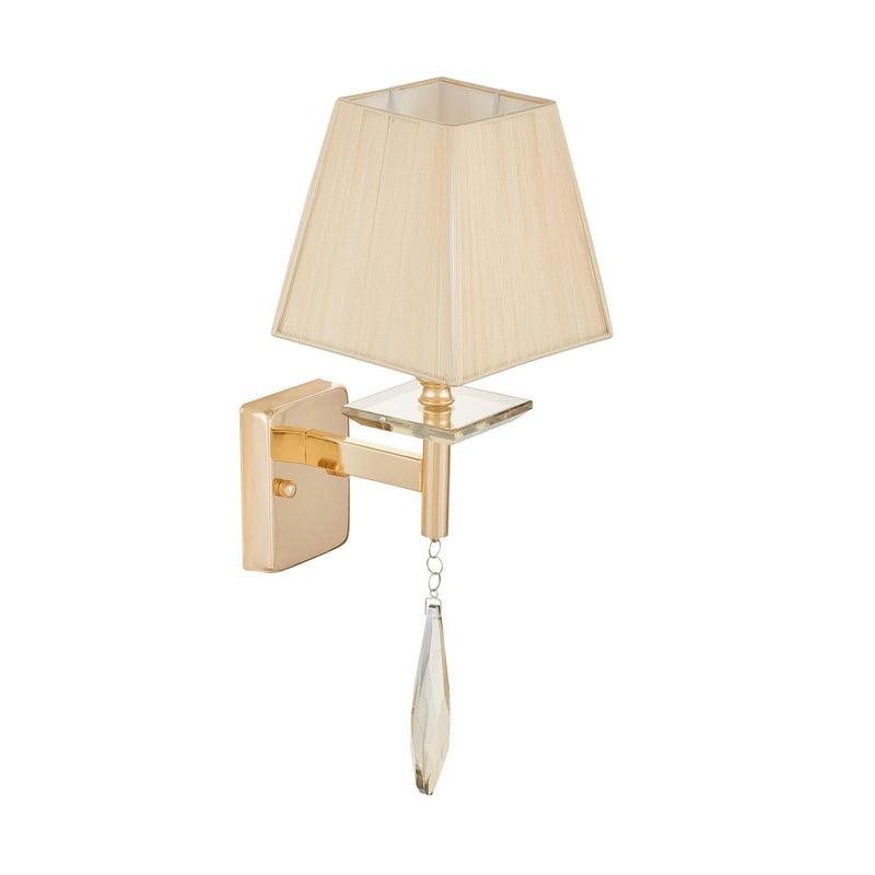 Lumina Deco Valentina 1L wall sconce lamp E14, H 39cm