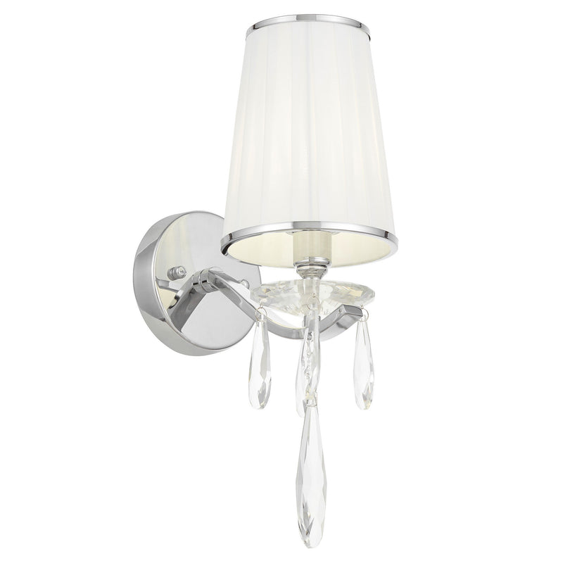 Lumina Deco Alessia 1L wall sconce lamp E14, H 40cm