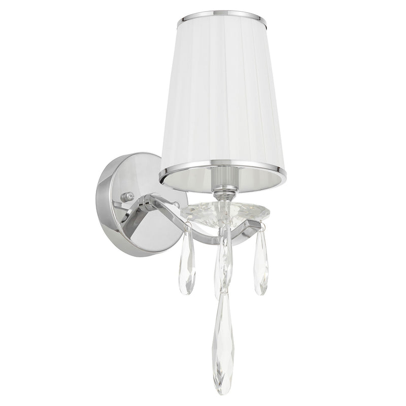 Lumina Deco Alessia 1L wall sconce lamp E14, H 40cm