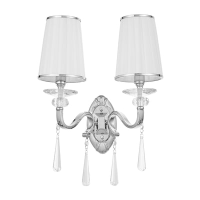 Lumina Deco Federrica 2L wall sconce lamp E14, H 45cm