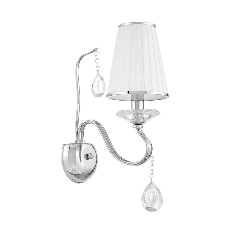 Lumina Deco Finezzia 1L wall sconce lamp E14, H 38cm