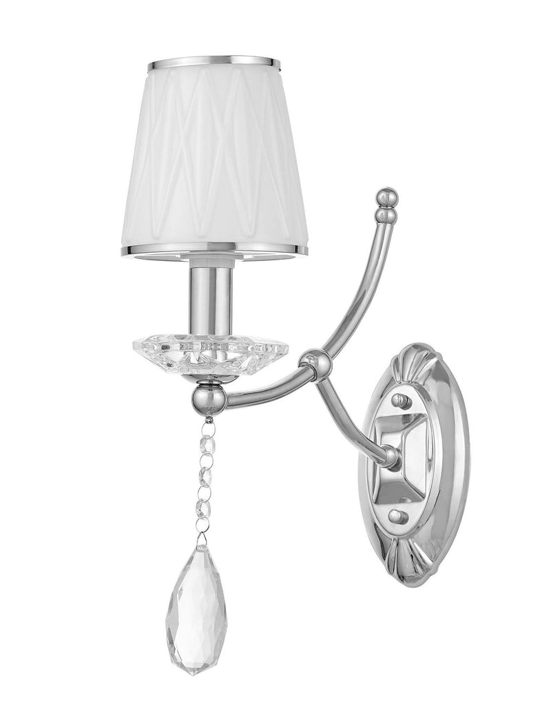 Lumina Deco Domini 1L wall sconce lamp E14, H 38cm