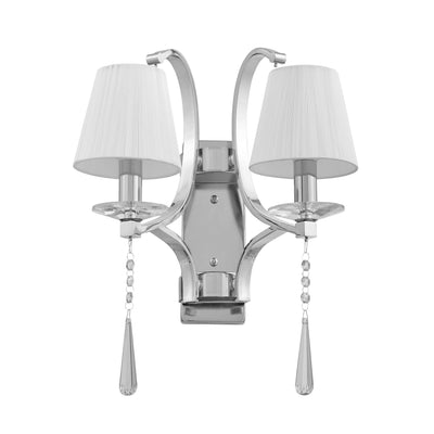 Lumina Deco Venisia 2L wall sconce lamp E14, H 42cm