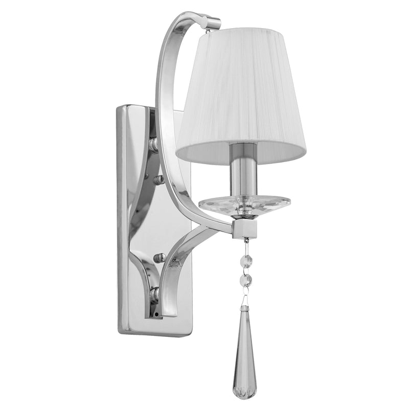 Lumina Deco Venisia 1L wall sconce lamp E14, H 35cm